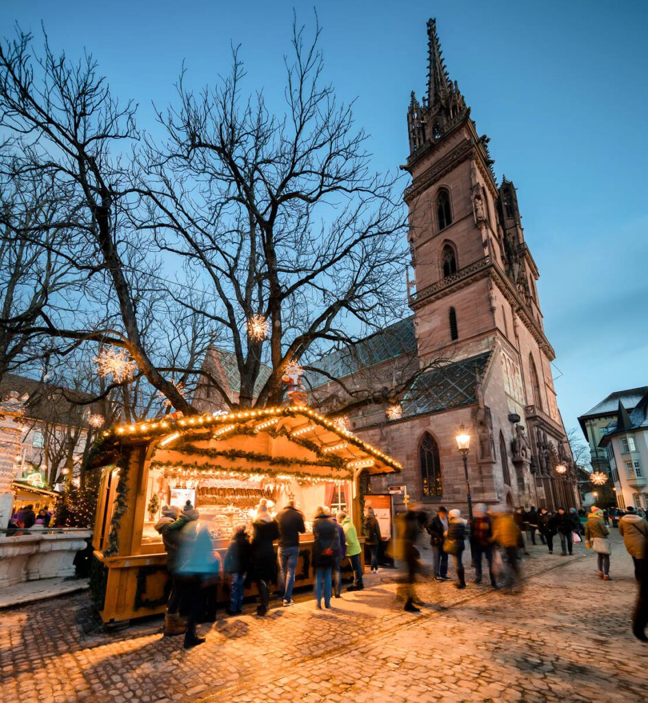 Christmas Market in Basel, Switzerland