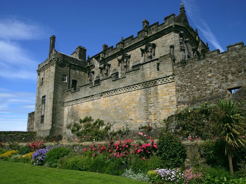 Stirling Castle in Scotland