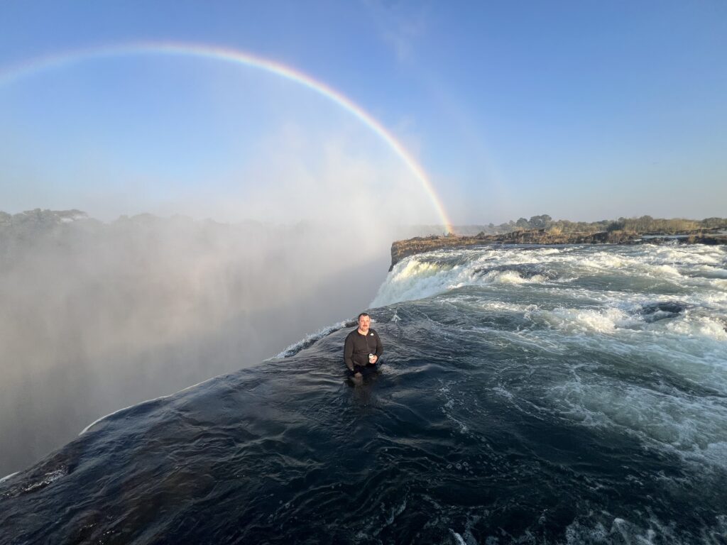 The Devil's Pool at Victoria Falls