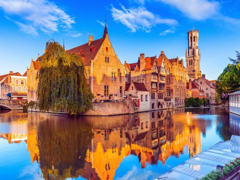 Bruges, Belgium - a romantic destination for couples