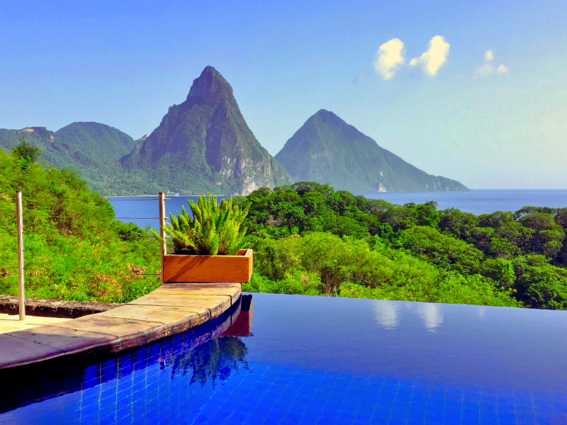 St. Lucia - a romantic destination for couples