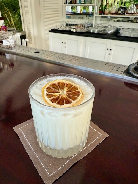 Cocktail at Tortuga Bay